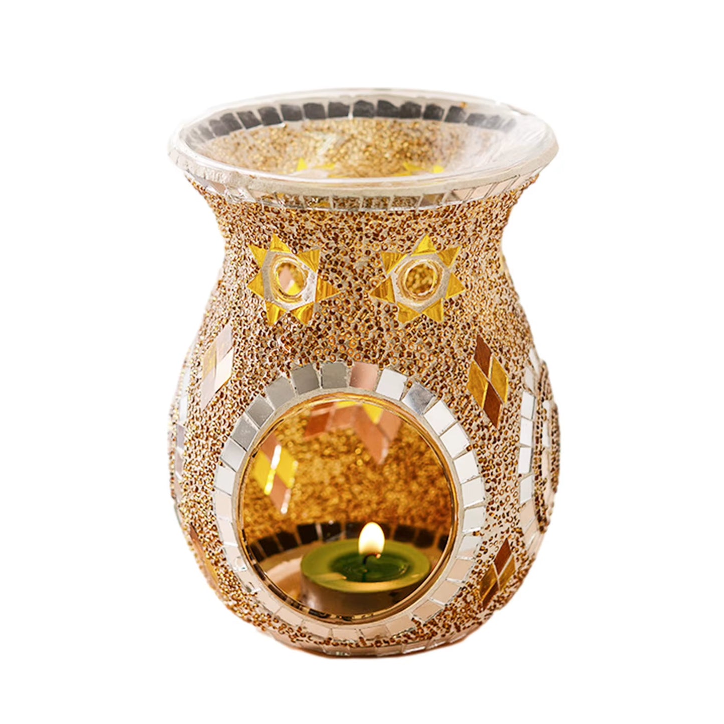 Ceramic Candle Holder Oil Incense Burner Essential Aromatherapy Oil Burner Lamps Porcelain Aromatherapy Diffuser Home Decoration