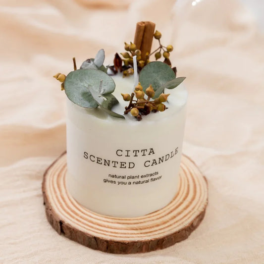 Soy Wax Romantic Aromatherapy Candles Pillar Candles Christmas Wedding Party Home Decor Gift Body Relax Stress Relief Candles