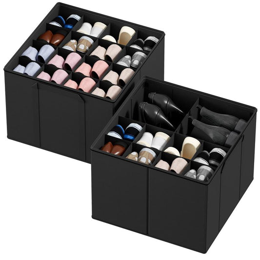 Spaceaid 2 Pac Space-Saving Shoe Organizer for Closet