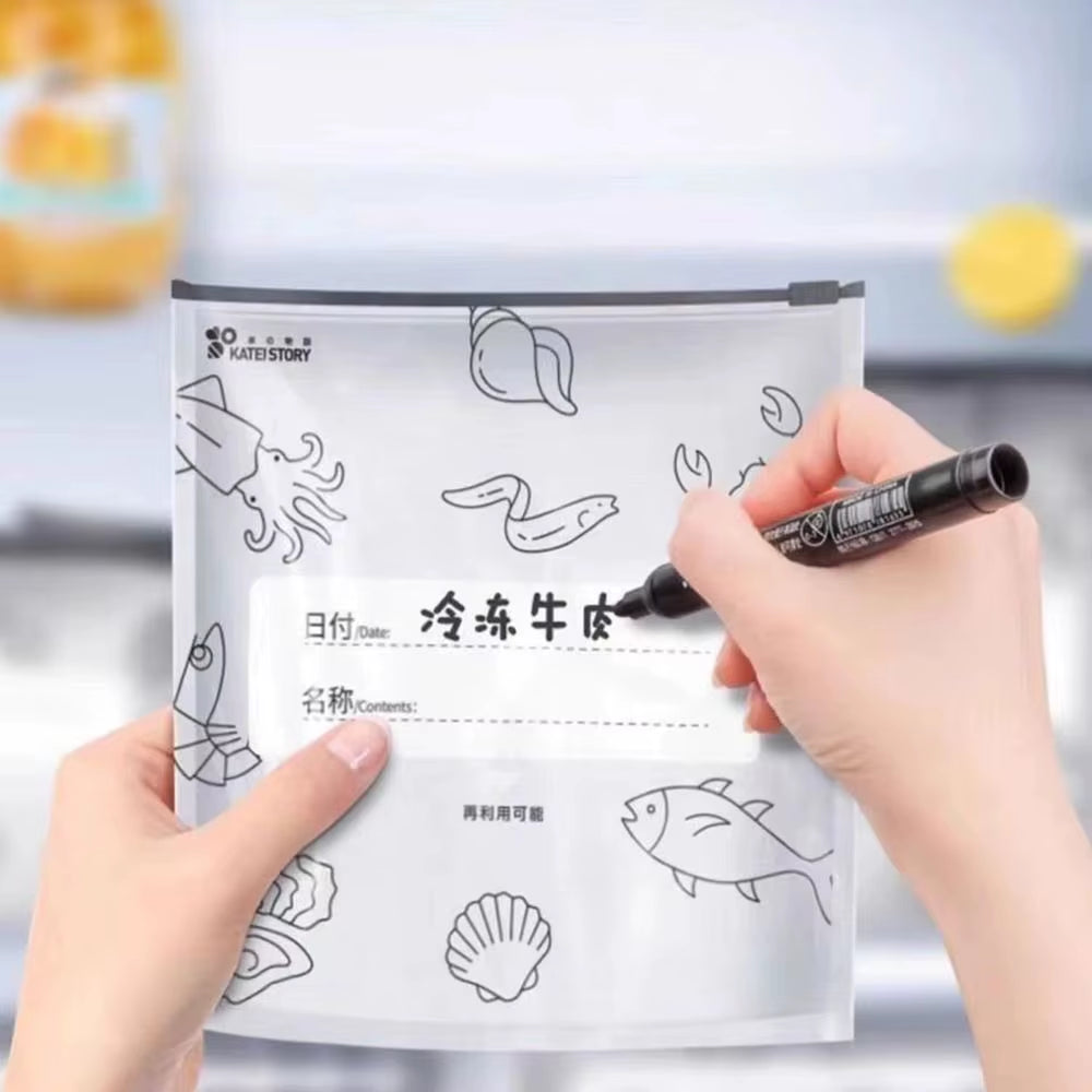 10Pcs/Bag Reusable Food Fresh Keeping Cloth Organic Storage Aluminum Foil Food Wrap Eco Friendly Kitchen Food Packaging Bag