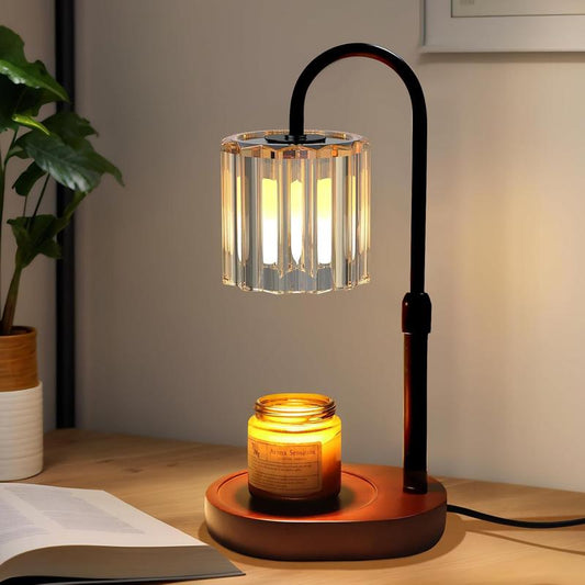 Candle Warmer Lamp, with Timer Dimmer Adjustable Height, Birthday Gifts for Women, Mothers Day Gifts for Mom, House Warming Home, Wax Melt Warmer for Scented Jar Candles