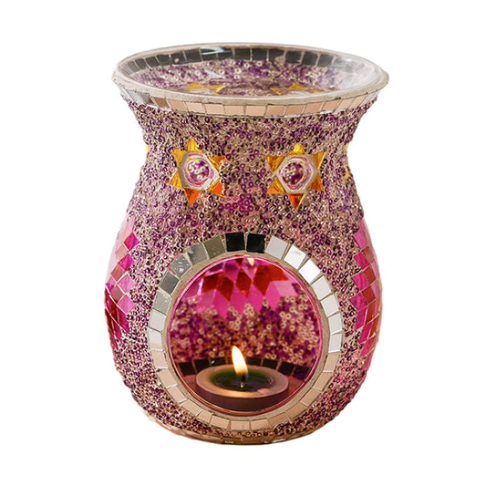 Ceramic Candle Holder Oil Incense Burner Essential Aromatherapy Oil Burner Lamps Porcelain Aromatherapy Diffuser Home Decoration