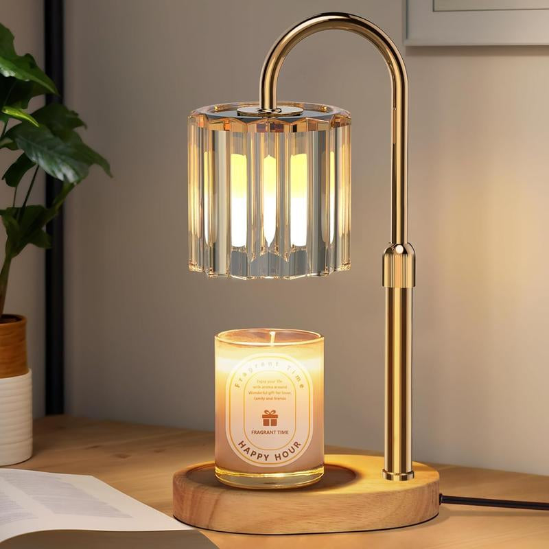 Candle Warmer Lamp, with Timer Dimmer Adjustable Height, Birthday Gifts for Women, Mothers Day Gifts for Mom, House Warming Home, Wax Melt Warmer for Scented Jar Candles
